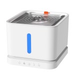 Amazon's best-selling pet water dispenser, unplugged, with clean and dirty separation, smart sensor, and wireless automatic water dispenser for cats