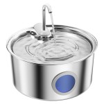 Amazon's best-selling pet water dispenser, unplugged, with clean and dirty separation, smart sensor, and wireless automatic water dispenser for cats