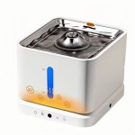 Amazon's best-selling pet water dispenser, unplugged, with clean and dirty separation, smart sensor, and wireless automatic water dispenser for cats