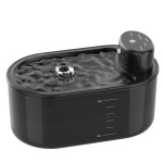 Amazon's best-selling pet water dispenser, unplugged, with clean and dirty separation, smart sensor, and wireless automatic water dispenser for cats