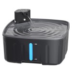 Amazon's best-selling pet water dispenser, unplugged, with clean and dirty separation, smart sensor, and wireless automatic water dispenser for cats