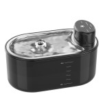 Amazon's best-selling pet water dispenser, unplugged, with clean and dirty separation, smart sensor, and wireless automatic water dispenser for cats