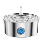 Amazon's best-selling pet water dispenser, unplugged, with clean and dirty separation, smart sensor, and wireless automatic water dispenser for cats