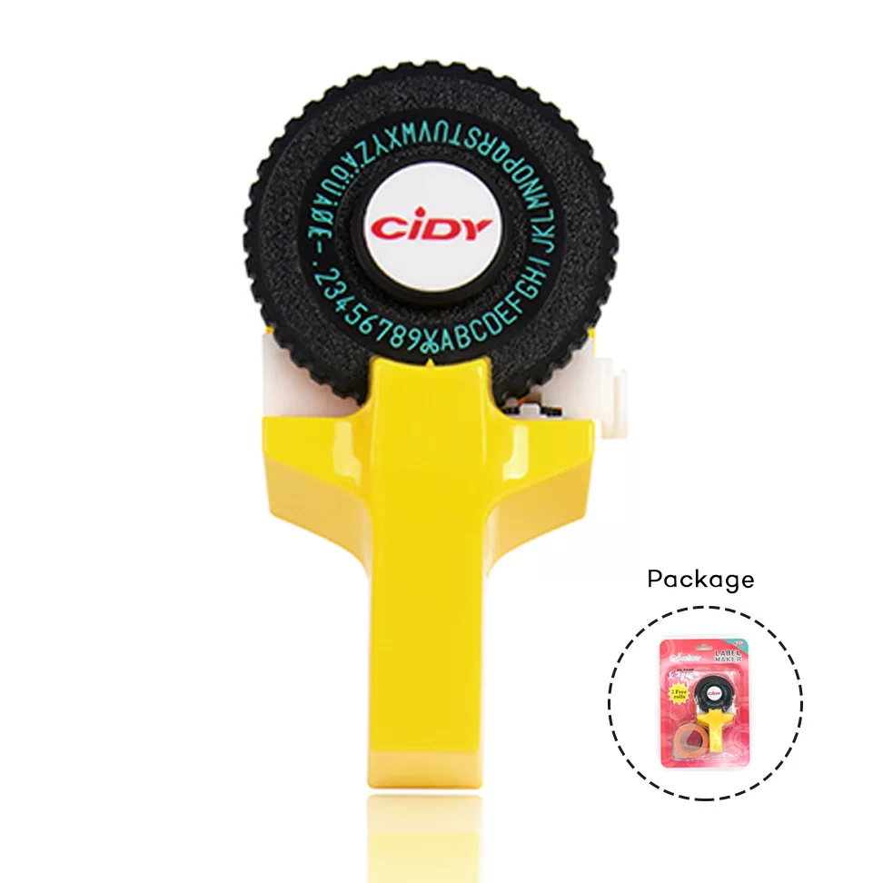The mini manual printer of the same model as Douyin, the C101 label embossed tape printer, is a compact planner
