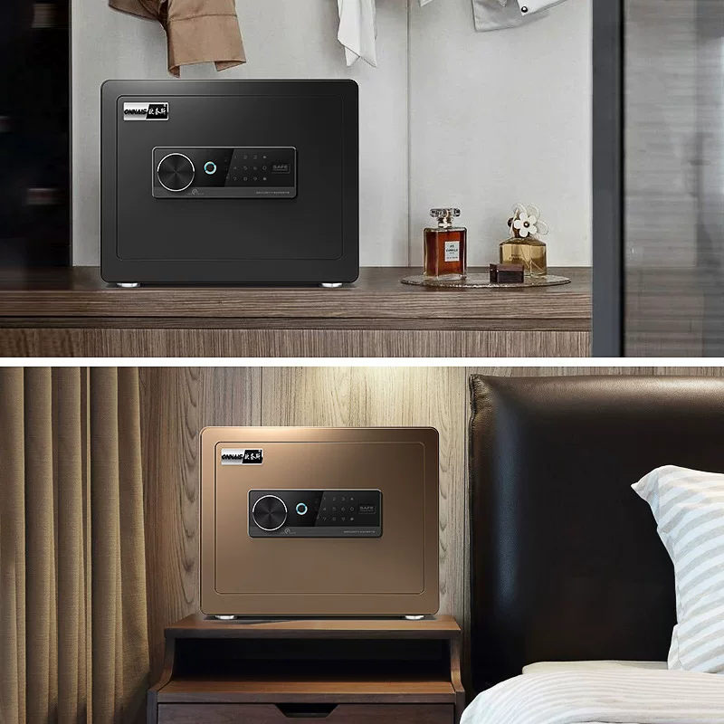 Onais safe, household small WiFi password safe, office anti-theft mini alarm safe box delivery service