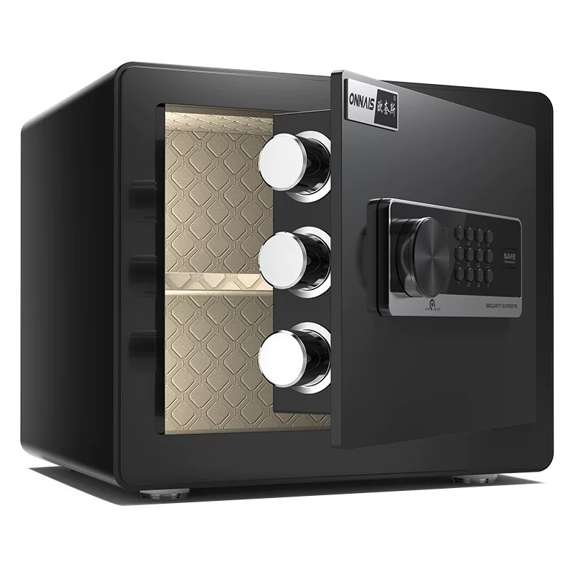 Onais safe, household small WiFi password safe, office anti-theft mini alarm safe box delivery service