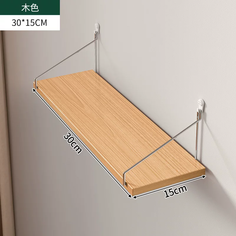 Projector storage rack, wall-mounted bracket, non-drilling tray, hanging pan-tilt, home bedside wall storage rack