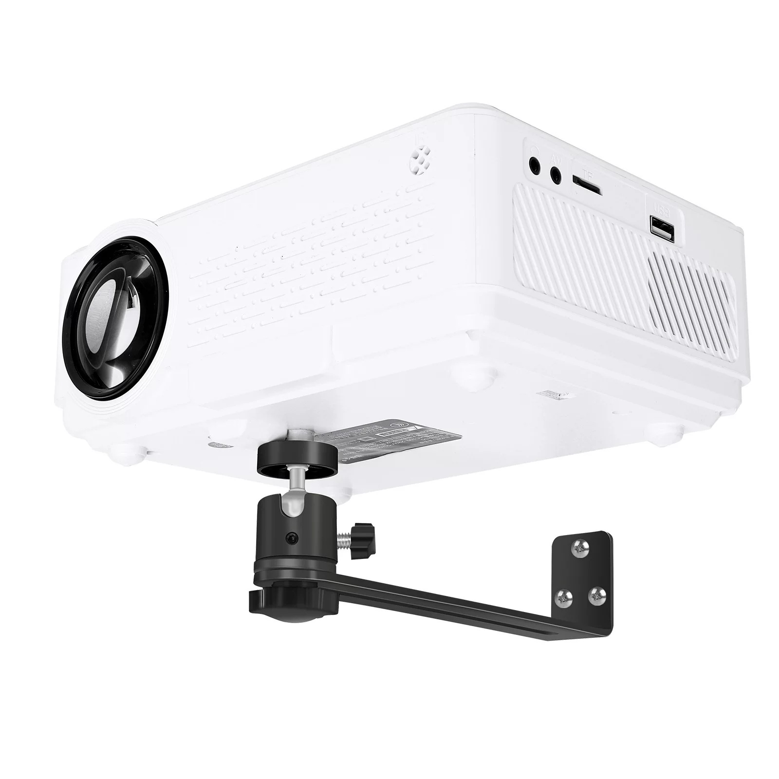 【 Cross-border 】 Projector wall-mounted stand, home bedside hanging stand, projector stand, living room and bedroom wall-mounted stand
