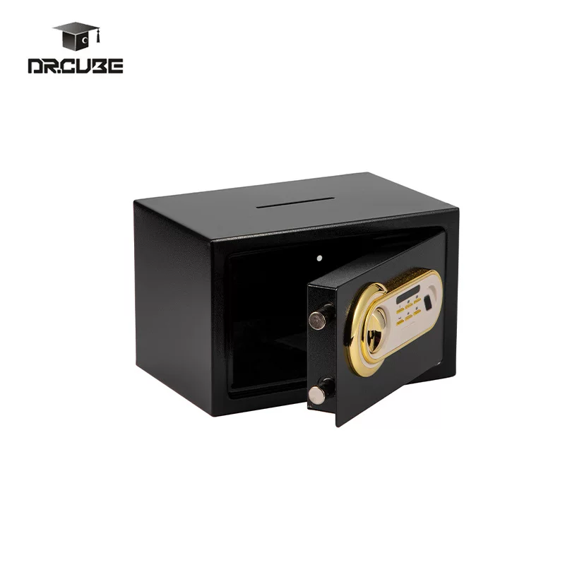 Cross-border export safe series mini mechanical lock anti-theft hotel, office and household savings safe
