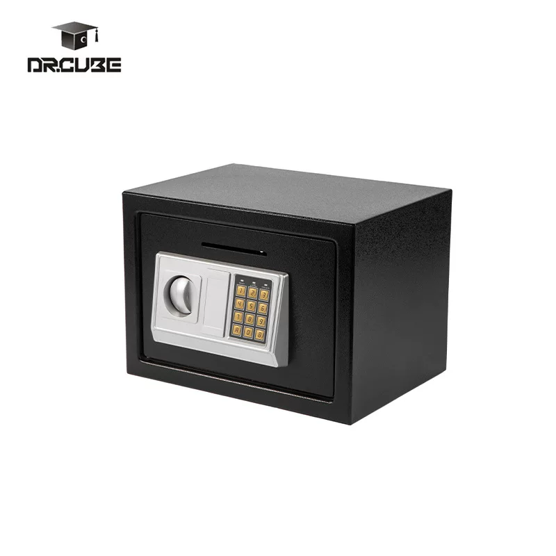 Cross-border export safe series mini mechanical lock anti-theft hotel, office and household savings safe