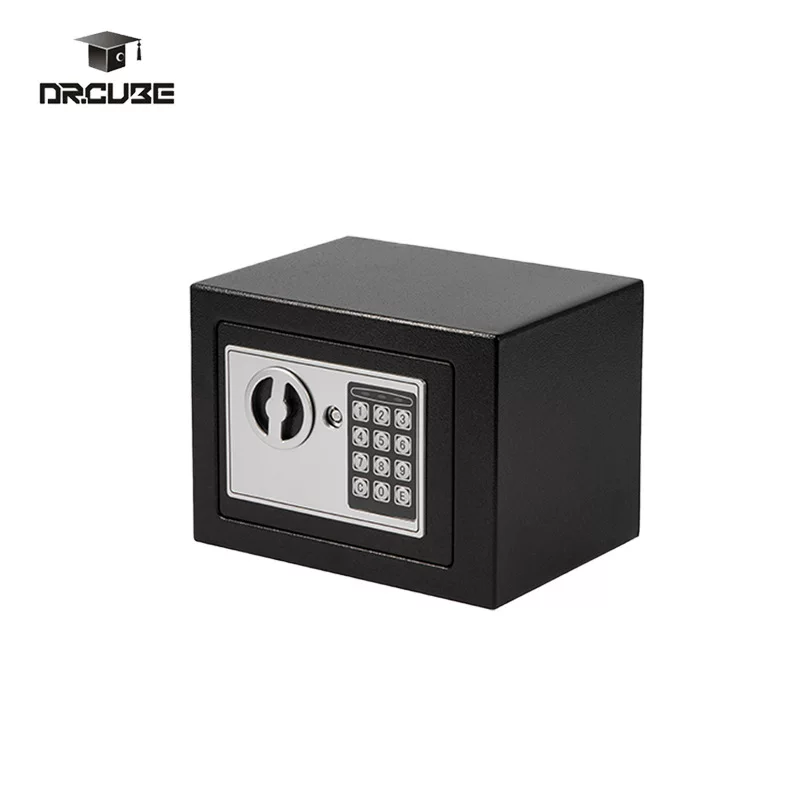 Cross-border export safe series mini mechanical lock anti-theft hotel, office and household savings safe