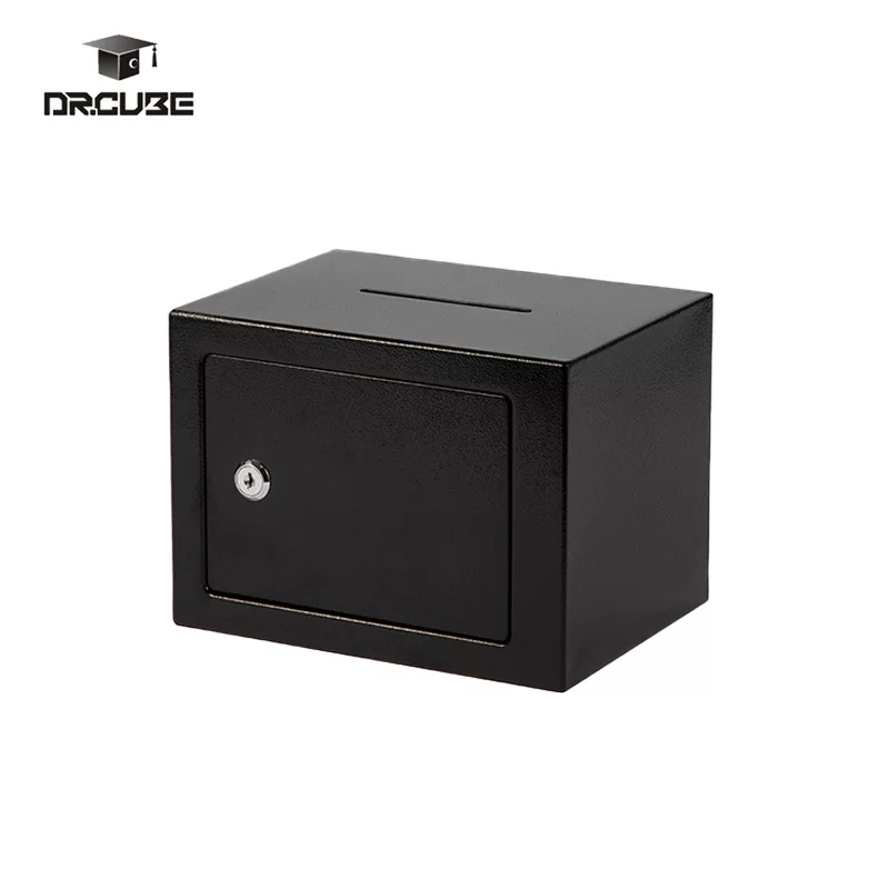 Cross-border export safe series mini mechanical lock anti-theft hotel, office and household savings safe