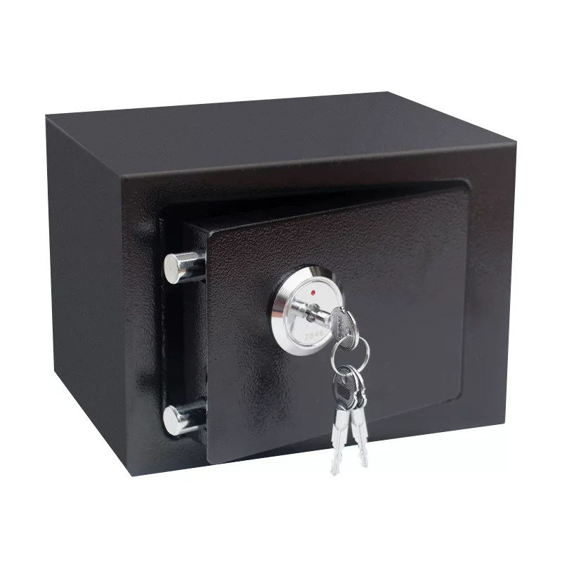 Cross-border export safe series mini mechanical lock anti-theft hotel, office and household savings safe