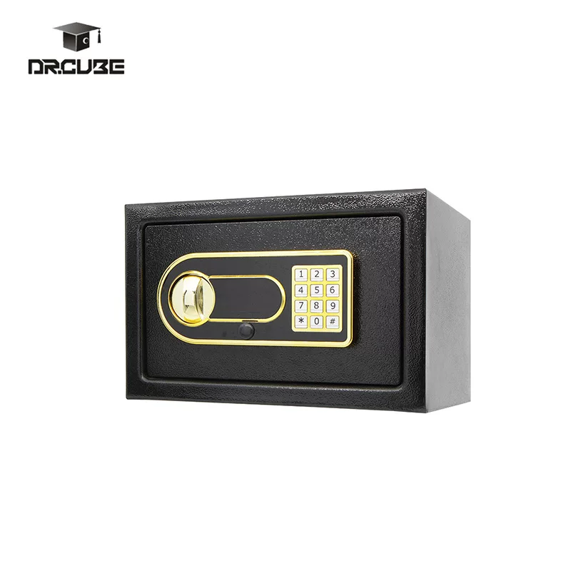 Cross-border export safe series mini mechanical lock anti-theft hotel, office and household savings safe