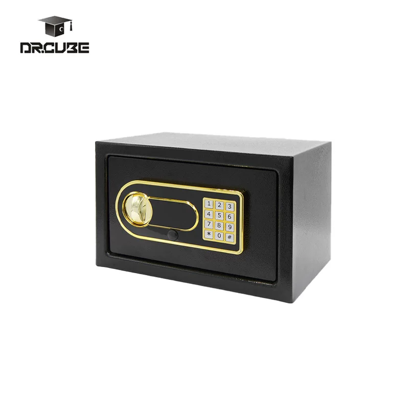 Cross-border export safe series mini mechanical lock anti-theft hotel, office and household savings safe