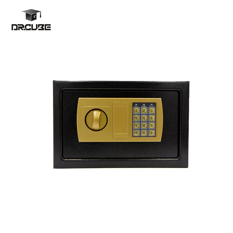 Cross-border export safe series mini mechanical lock anti-theft hotel, office and household savings safe