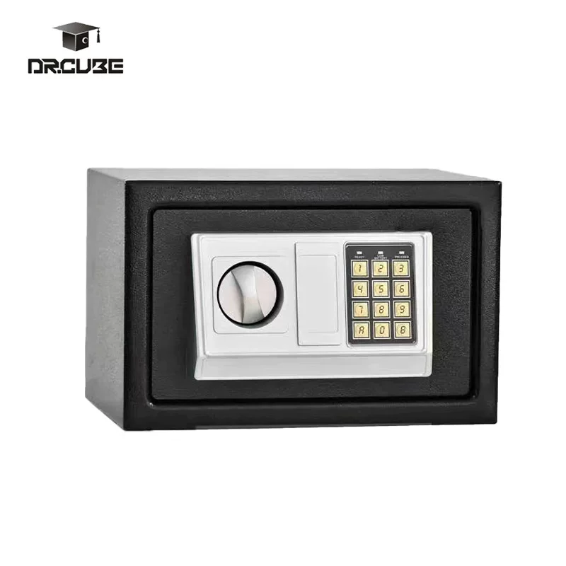 Cross-border export safe series mini mechanical lock anti-theft hotel, office and household savings safe