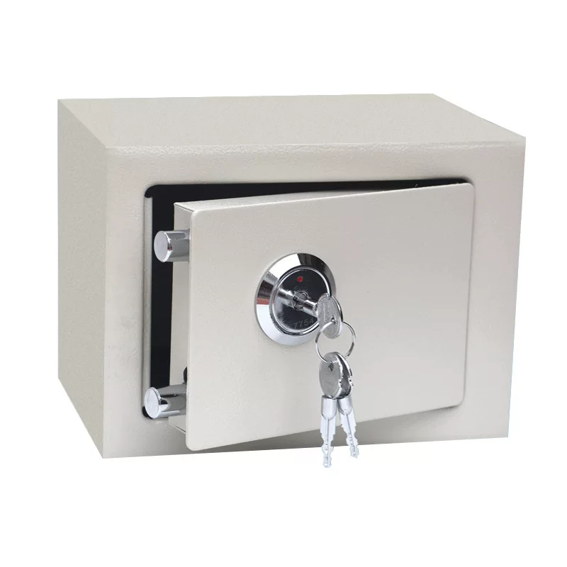 Cross-border export safe series mini mechanical lock anti-theft hotel, office and household savings safe