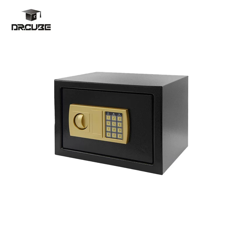 Cross-border export safe series mini mechanical lock anti-theft hotel, office and household savings safe