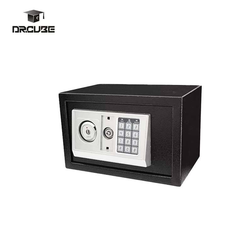 Cross-border export safe series mini mechanical lock anti-theft hotel, office and household savings safe