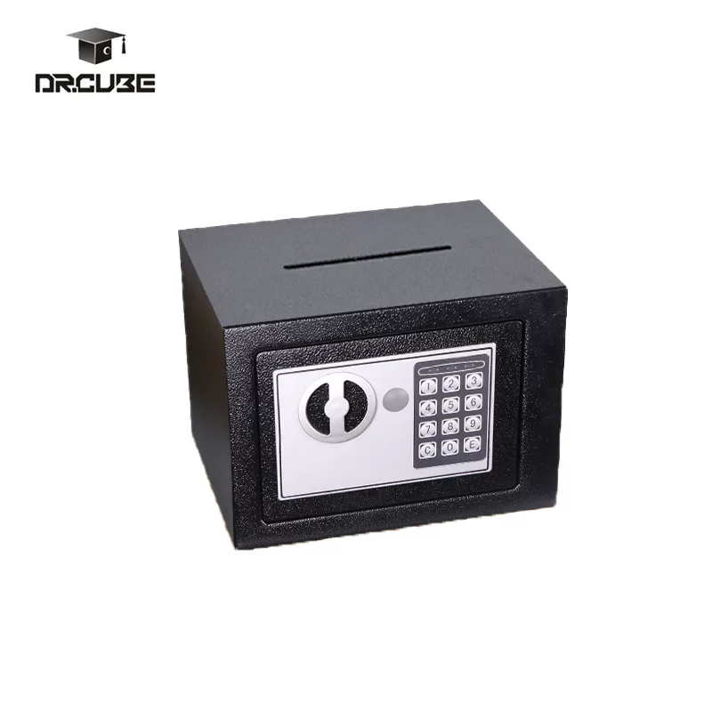 Cross-border export safe series mini mechanical lock anti-theft hotel, office and household savings safe