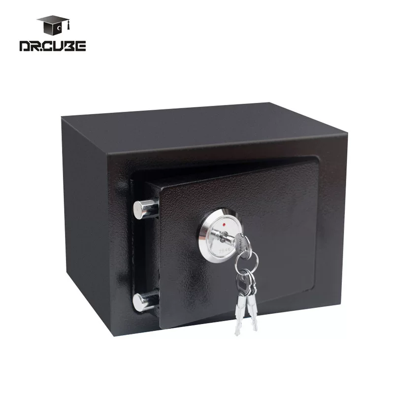 Cross-border export safe series mini mechanical lock anti-theft hotel, office and household savings safe