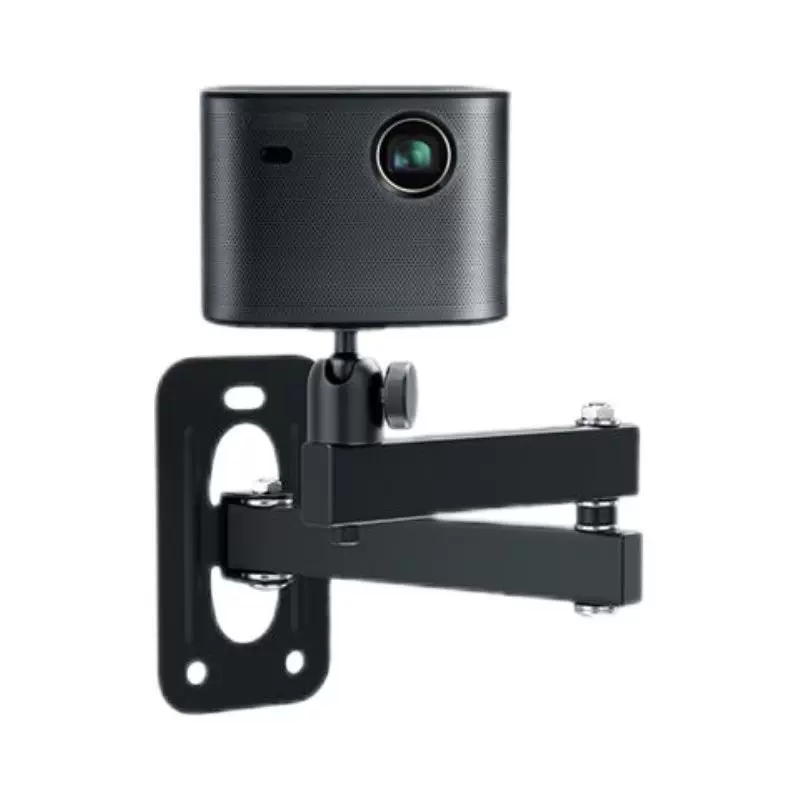 The wall-mounted projector stand is a universal rotary pan-tilt XGIMI fixed projector