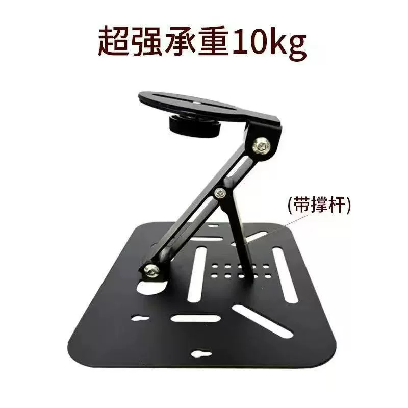 Portable folding projection stand, desktop wall-mounted, suspended 3-in-1 multi-functional stand with support frame for greater load-bearing capacity