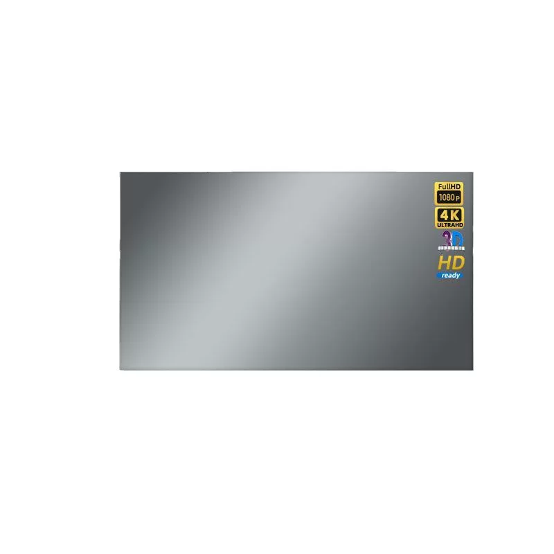 Simple folding metal anti-light projection screen 100-120 inch reflective brightening home 4K high-definition movie screen