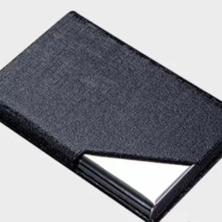 Source factory card, portable and practical metal business card holder, business fashion business card box, Korean-style bag design LOGO