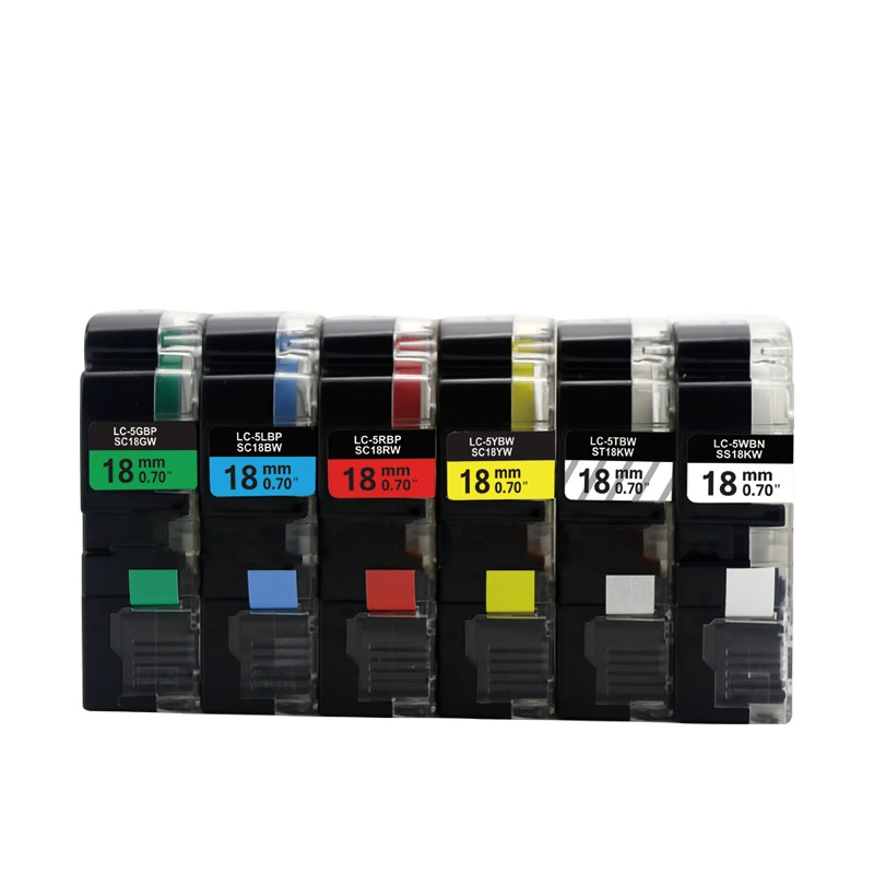 Wholesale domestic Jingong /EP18mm label paper self-adhesive label machine ribbons available in multiple colors