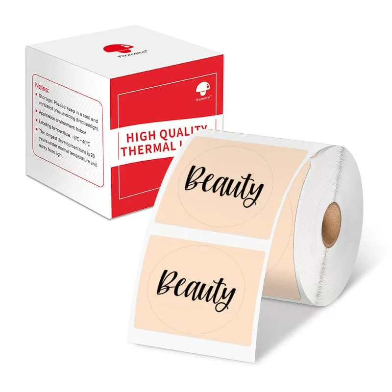 phomemo M110 self-adhesive price tag printing paper, jewelry and clothing tag paper, three-proof thermal label paper