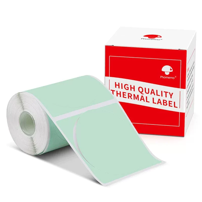 phomemo M110 self-adhesive price tag printing paper, jewelry and clothing tag paper, three-proof thermal label paper