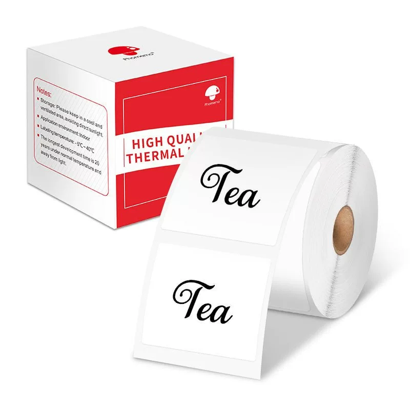 phomemo M110 self-adhesive price tag printing paper, jewelry and clothing tag paper, three-proof thermal label paper