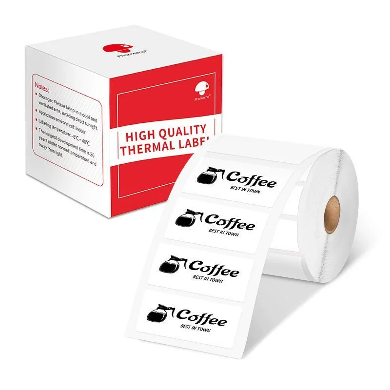 phomemo M110 self-adhesive price tag printing paper, jewelry and clothing tag paper, three-proof thermal label paper