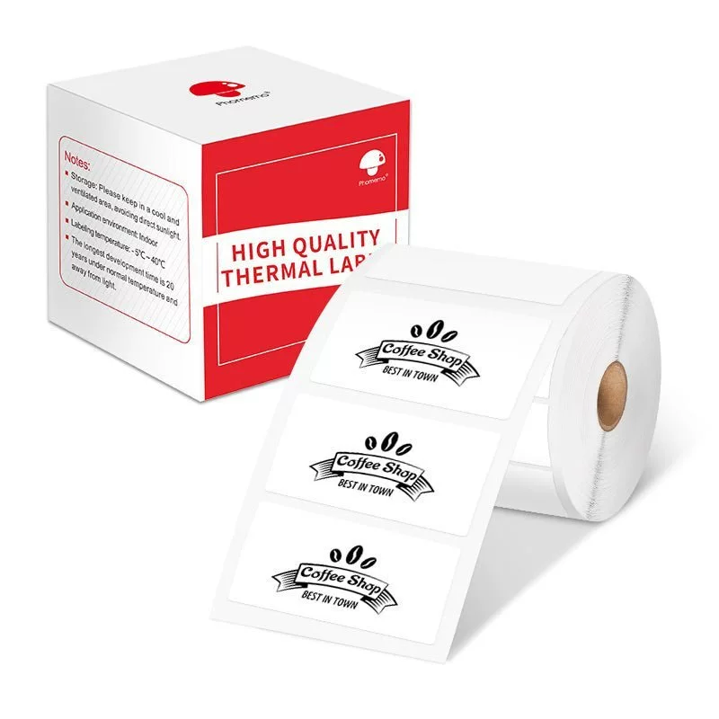 phomemo M110 self-adhesive price tag printing paper, jewelry and clothing tag paper, three-proof thermal label paper