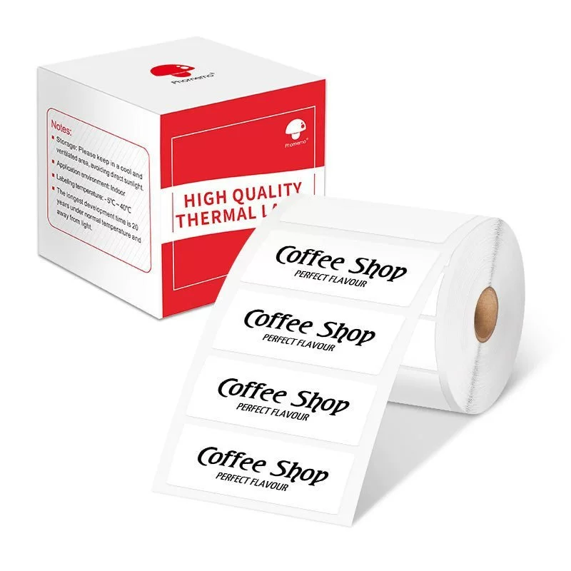 phomemo M110 self-adhesive price tag printing paper, jewelry and clothing tag paper, three-proof thermal label paper