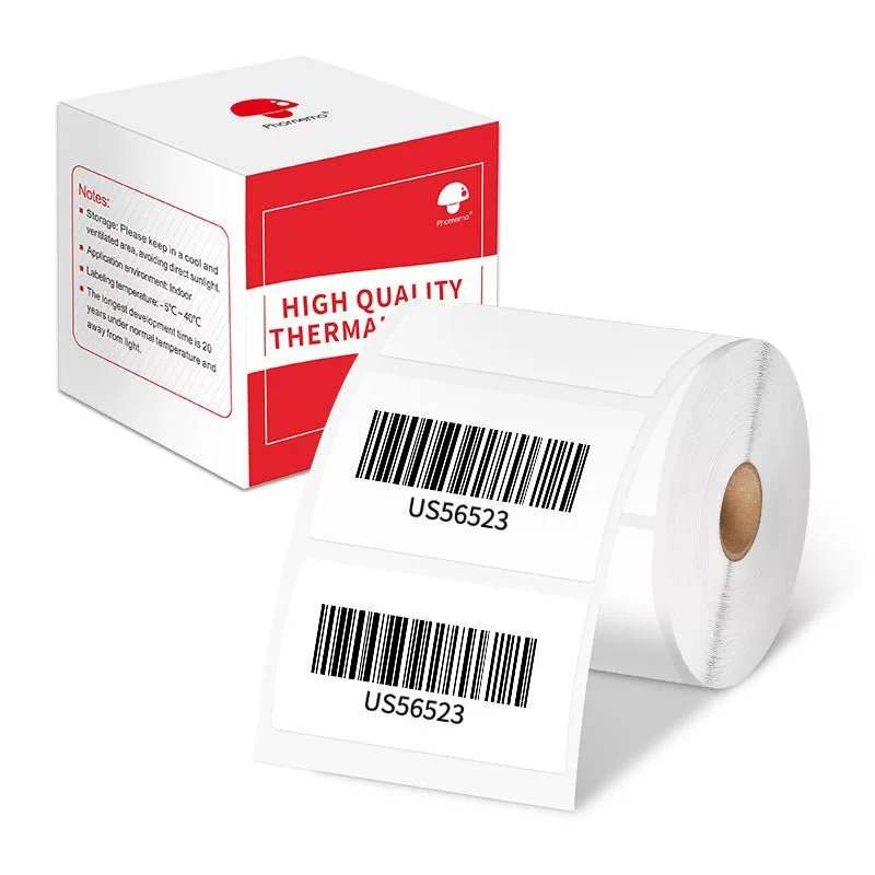 phomemo M110 self-adhesive price tag printing paper, jewelry and clothing tag paper, three-proof thermal label paper