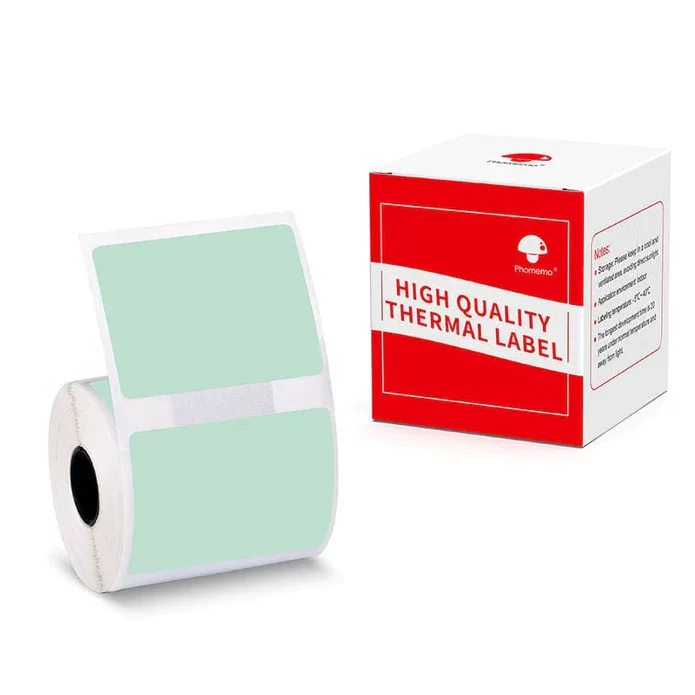 phomemo M110 self-adhesive price tag printing paper, jewelry and clothing tag paper, three-proof thermal label paper