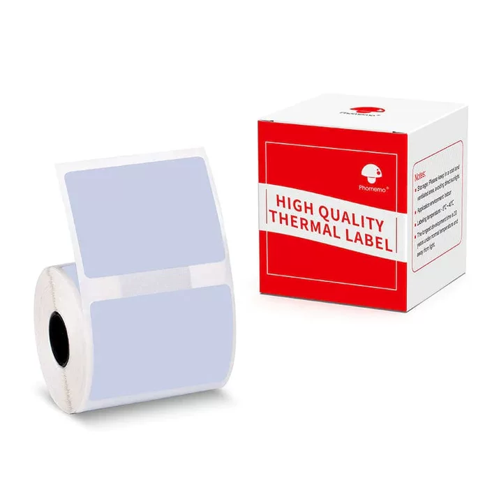 phomemo M110 self-adhesive price tag printing paper, jewelry and clothing tag paper, three-proof thermal label paper