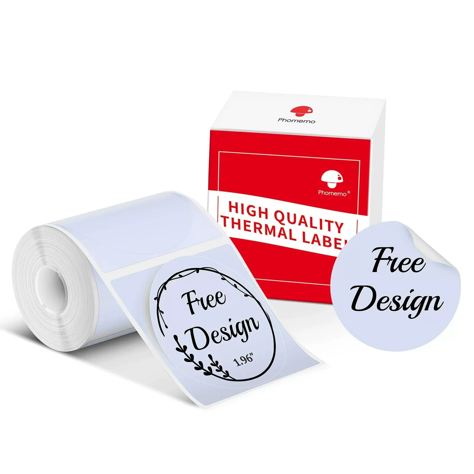 phomemo M110 self-adhesive price tag printing paper, jewelry and clothing tag paper, three-proof thermal label paper