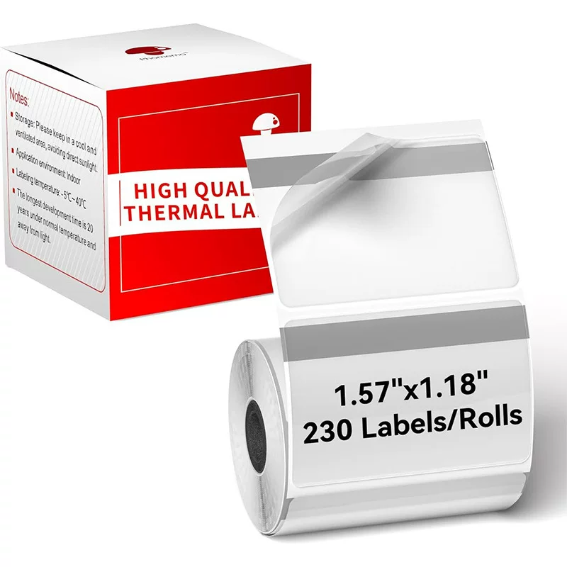 phomemo M110 self-adhesive price tag printing paper, jewelry and clothing tag paper, three-proof thermal label paper