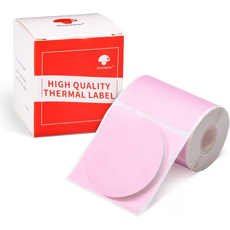 phomemo M110 self-adhesive price tag printing paper, jewelry and clothing tag paper, three-proof thermal label paper