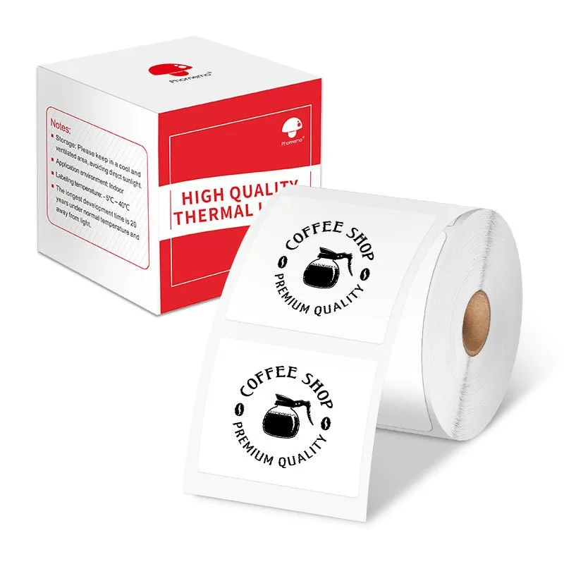 phomemo M110 self-adhesive price tag printing paper, jewelry and clothing tag paper, three-proof thermal label paper