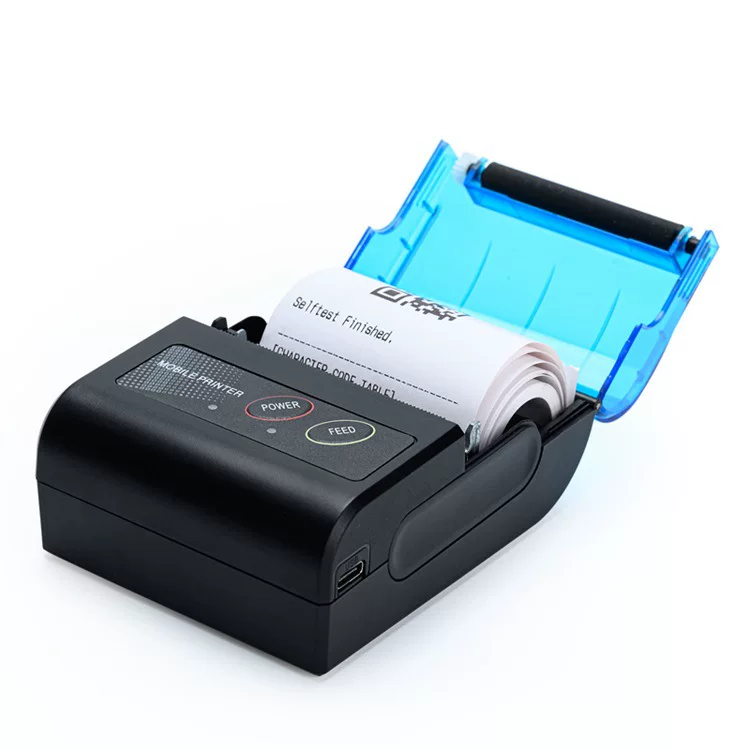 58mm portable thermal printer, supermarket Bluetooth, specialty store, mobile cash register receipt machine, handheld for order issuance and printing