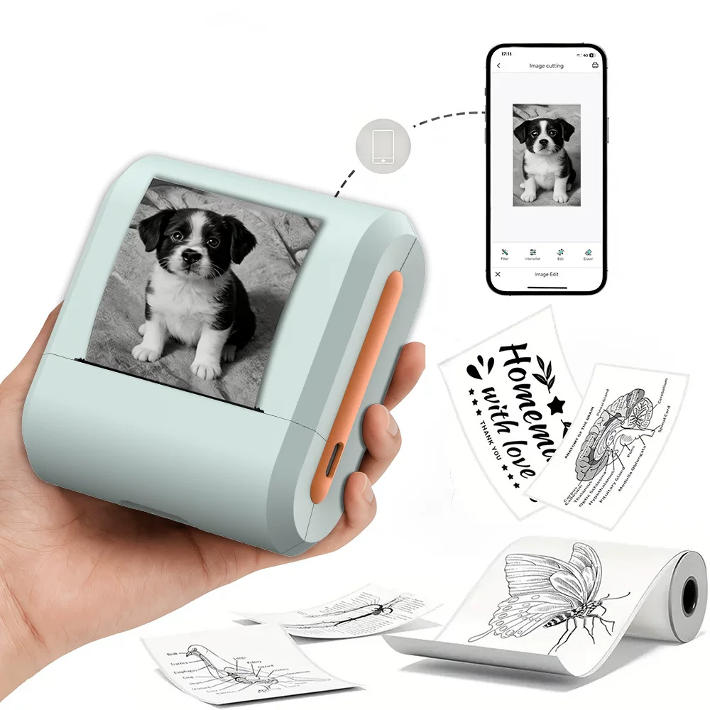 In 2026, the best-selling mini printer is a portable, compact, moisture-proof, scratch-resistant thermal printer for cross-border use