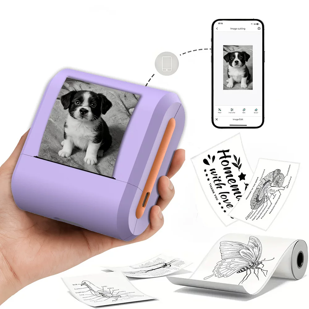 In 2026, the best-selling mini printer is a portable, compact, moisture-proof, scratch-resistant thermal printer for cross-border use