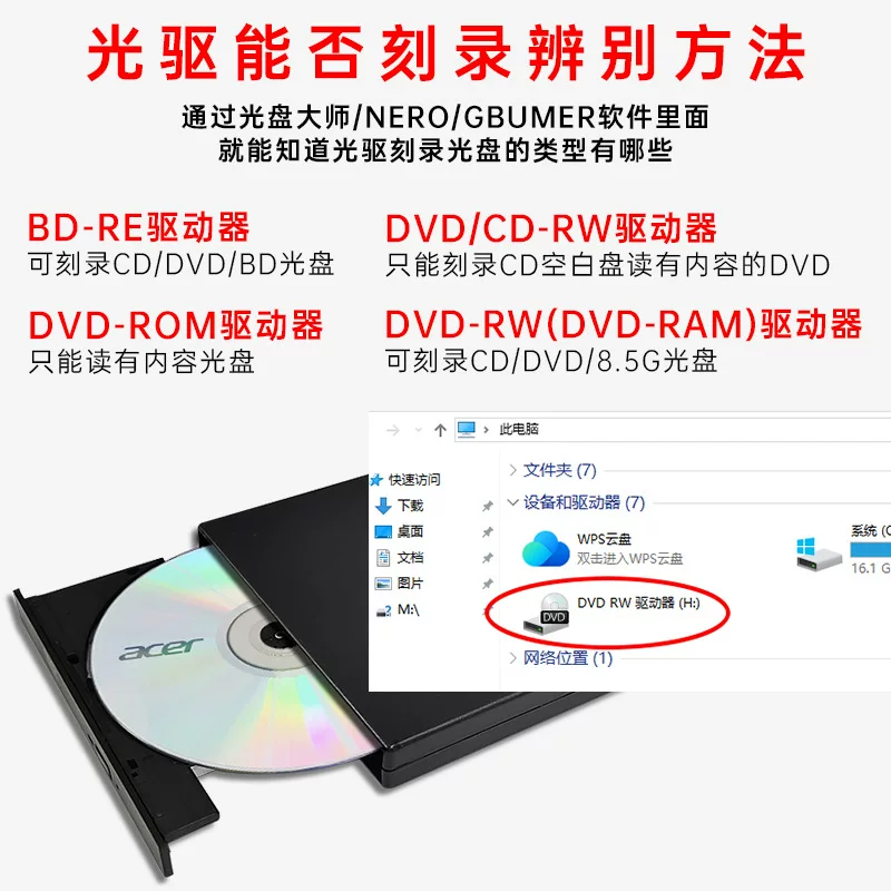 Оригинал acer acer может стереть запись DVD+RW для записи диска на dvd, DVD видео на DVD, 4.7GB чистый диск