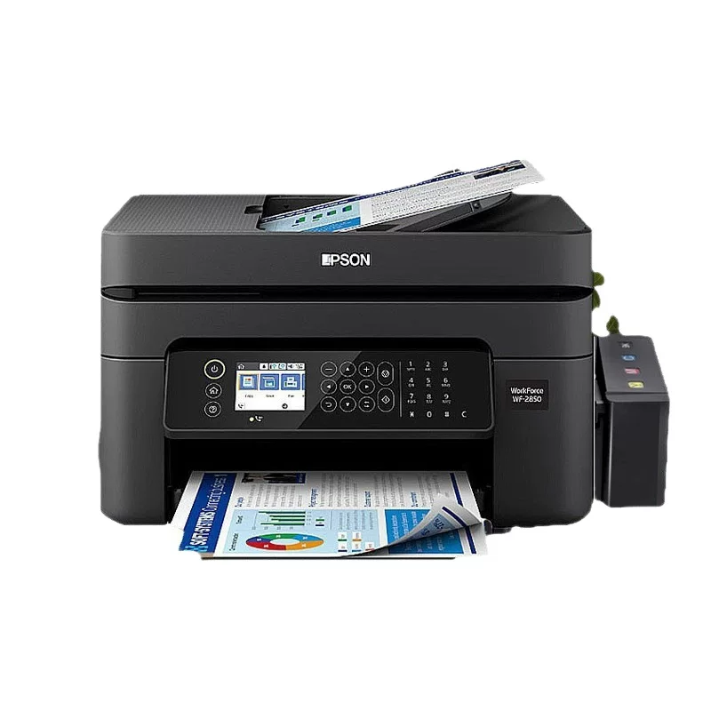 Aipu Sheng wireless color printer, copy and scan all-in-one machine, inkjet continuous supply, home and office automatic double-sided