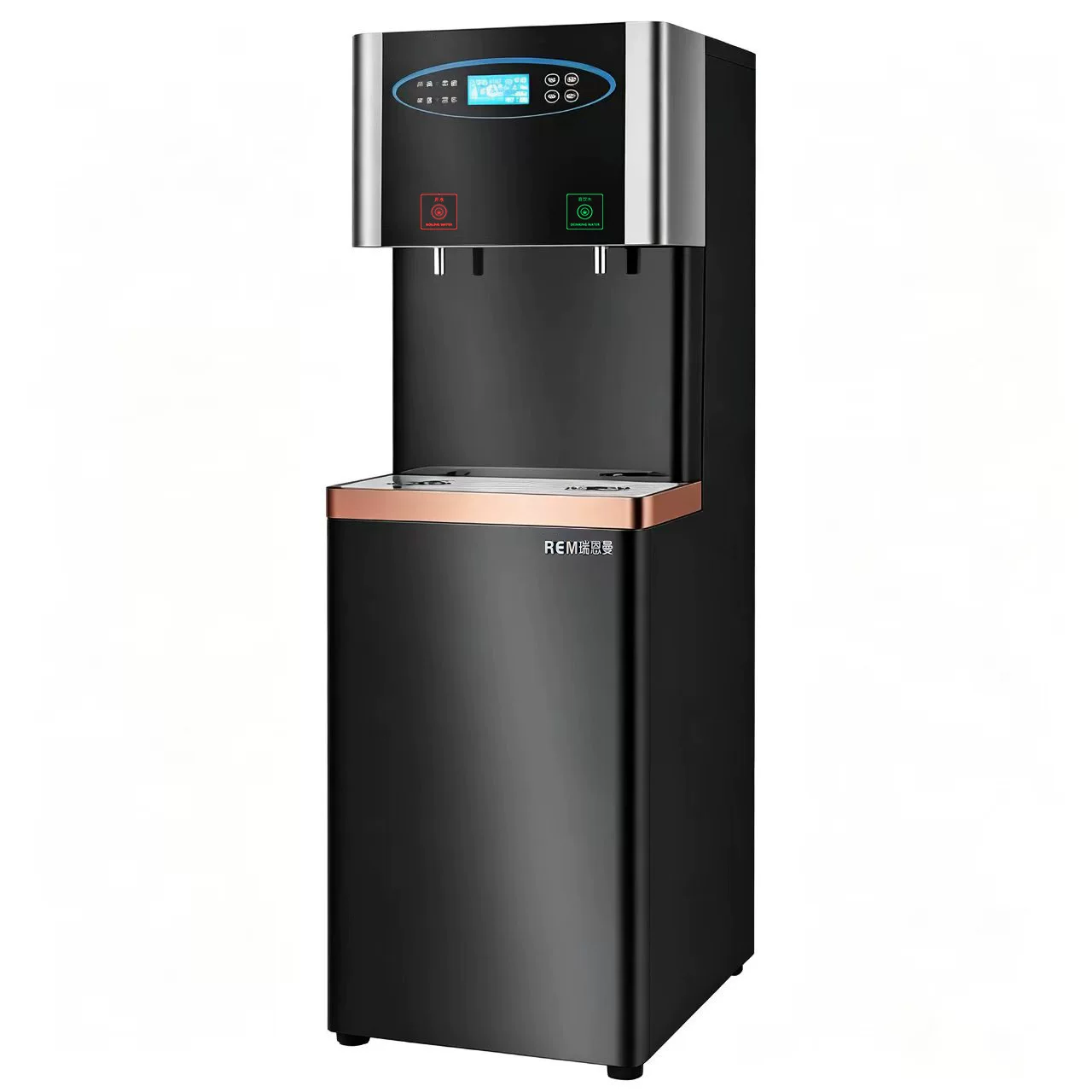 Office unit commercial water dispenser, vertical integrated cold and hot dual-purpose direct drinking machine, water purifier, step-by-step water boiler